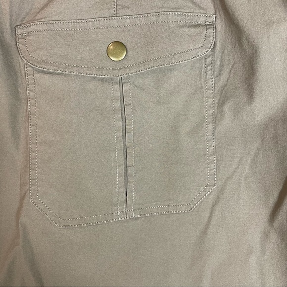 Lane Bryant Camel Colored Tie Belt Front Skort Women’s Size 26 - Picture 4 of 7